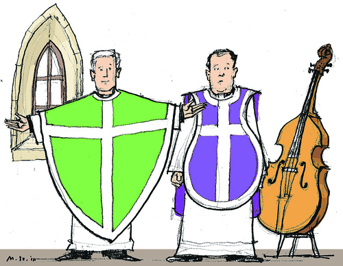 Zeichnung Kasel